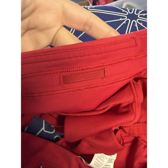 Lululemon Speed Up Shorts Women’s Size 6 Regular Red Athletic Running Lined Zip - Picture 13 of 13